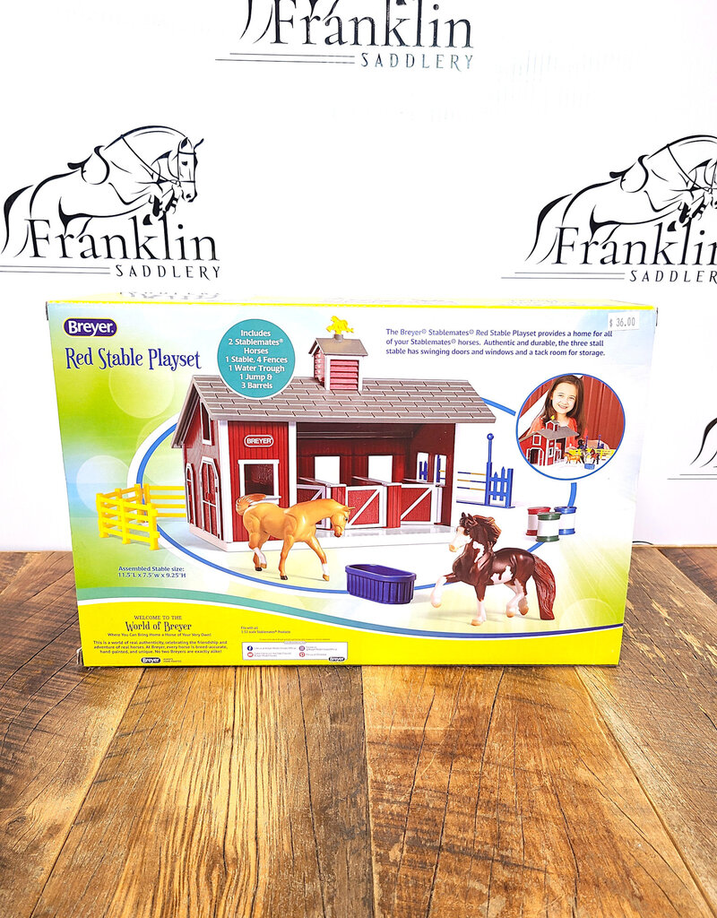 Breyer Breyer Red Stable Playset