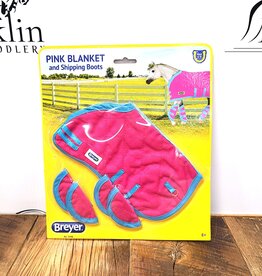 Breyer Breyer Pink Blanket and Shipping Boots