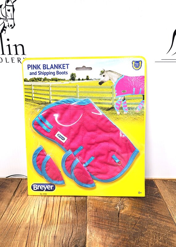 Breyer Breyer Pink Blanket and Shipping Boots