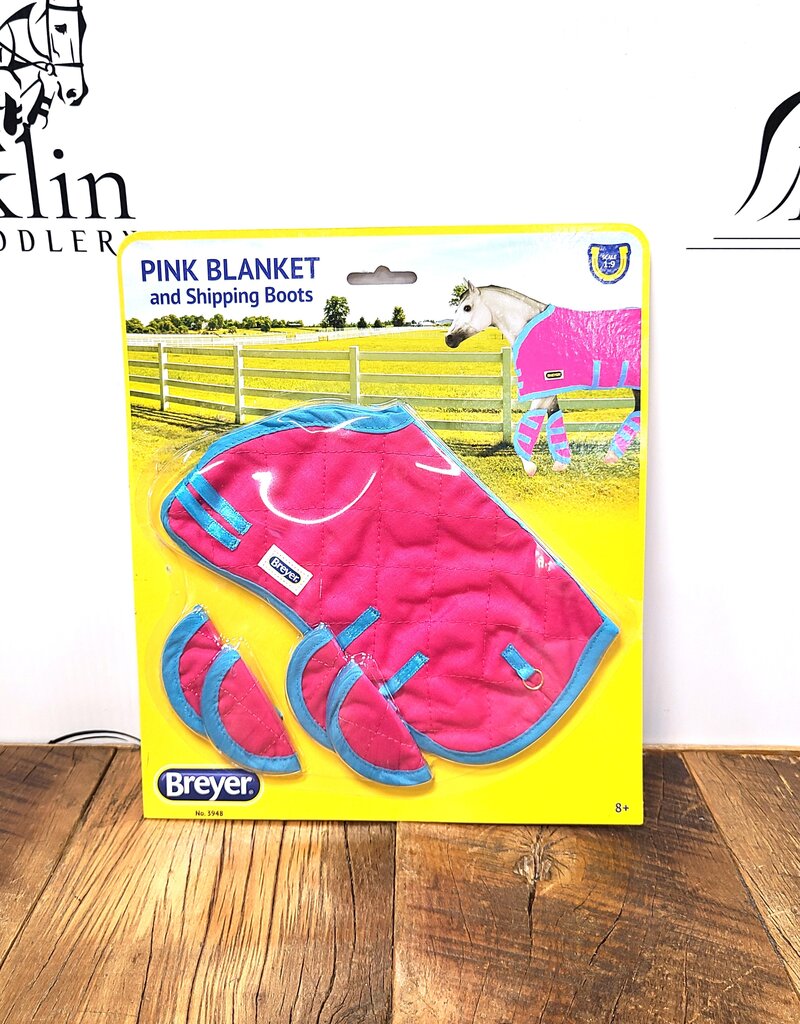Breyer Breyer Pink Blanket and Shipping Boots
