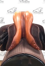 Used Butet L 16" Seat 1 Flap Standard Tree Gold Saddle Consignment #917