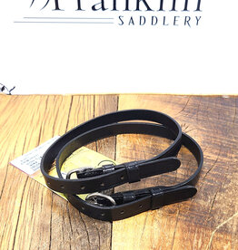 Camelot Camelot Ladies Black Spur Straps 1/2x 18