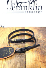 Exselle Black Spur Straps  3/8" x 18"