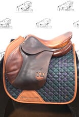 Bruno Delgrange Close Contact Saddle 17.5" Seat Consignment #918