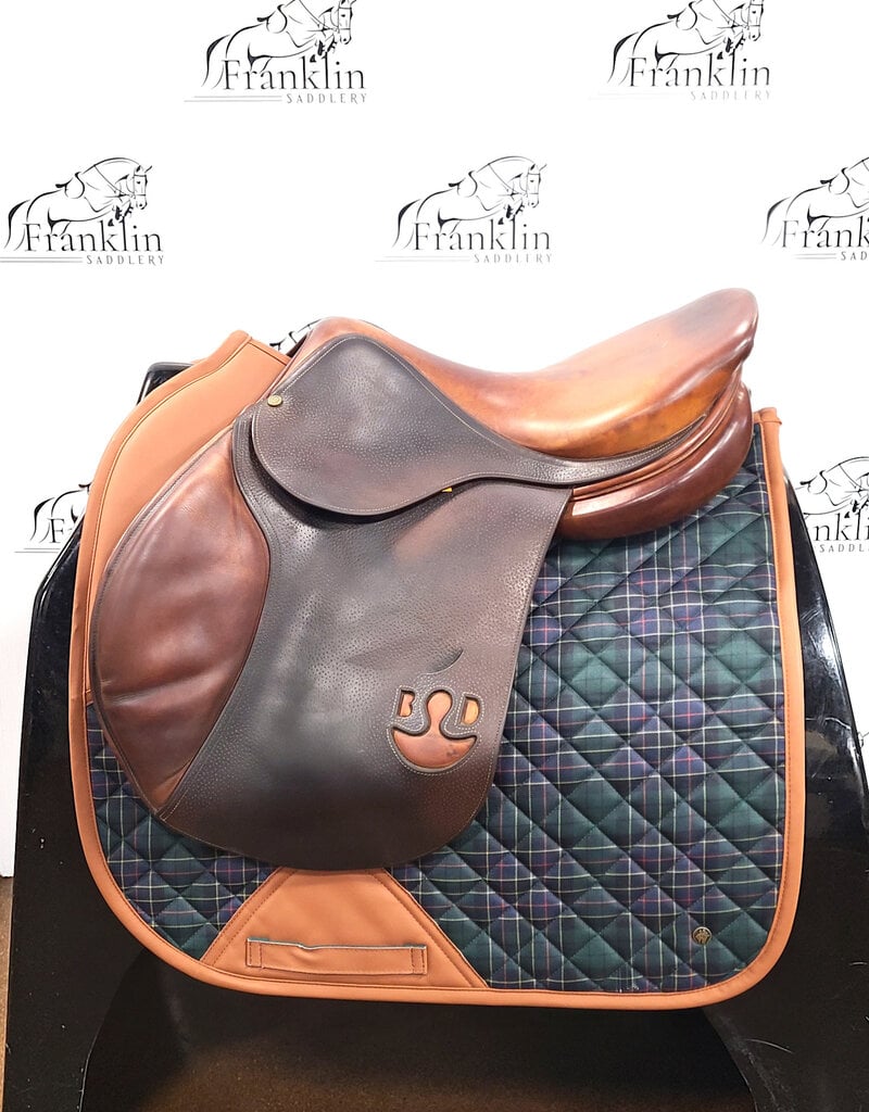 Bruno Delgrange Close Contact Saddle 17.5" Seat Consignment #918