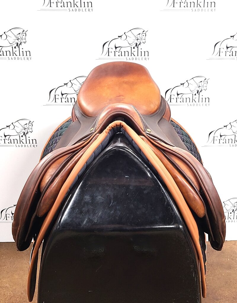 Bruno Delgrange Close Contact Saddle 17.5" Seat Consignment #918