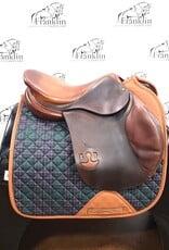 Bruno Delgrange Close Contact Saddle 17.5" Seat Consignment #918
