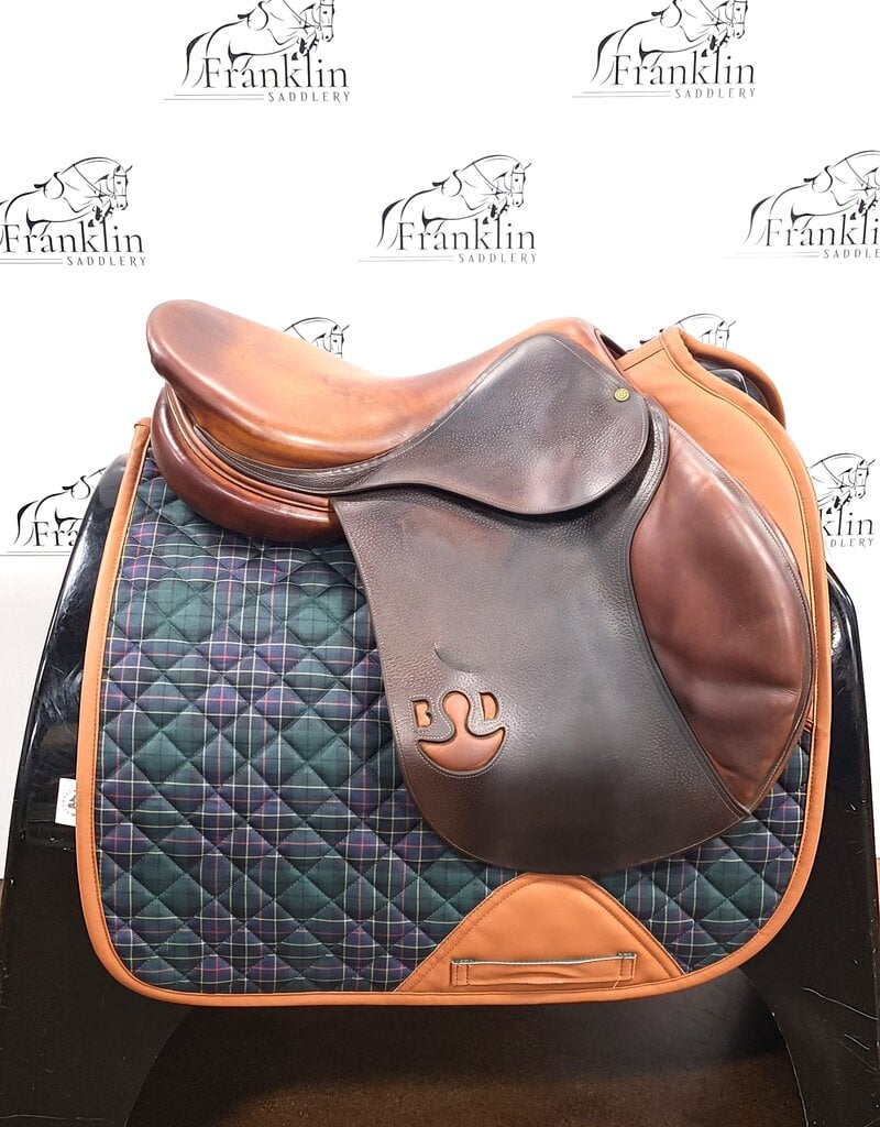 Bruno Delgrange Close Contact Saddle 17.5" Seat Consignment #918