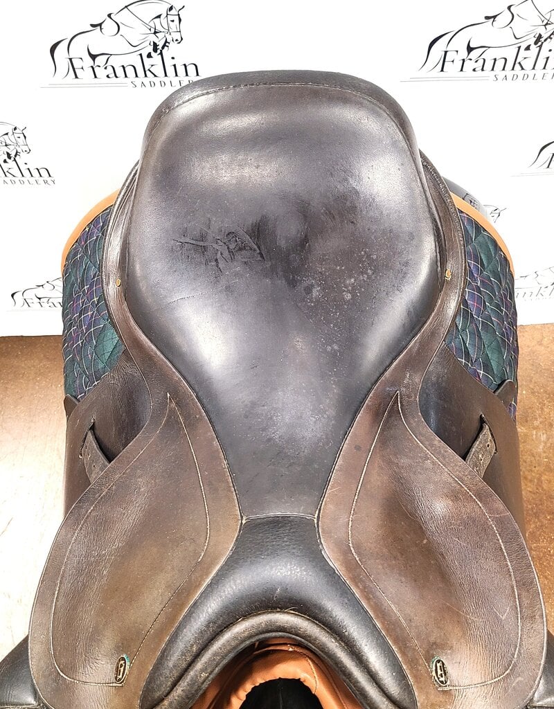 Lauriche AJ Foster Dressage Saddle 17.5" Seat Consignment #919