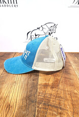 Just Get Over It Mesh Back Cap Teal/Tan