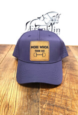 Equine & Design More Whoa Than Go Perforated Trucker Hat with Patch Navy