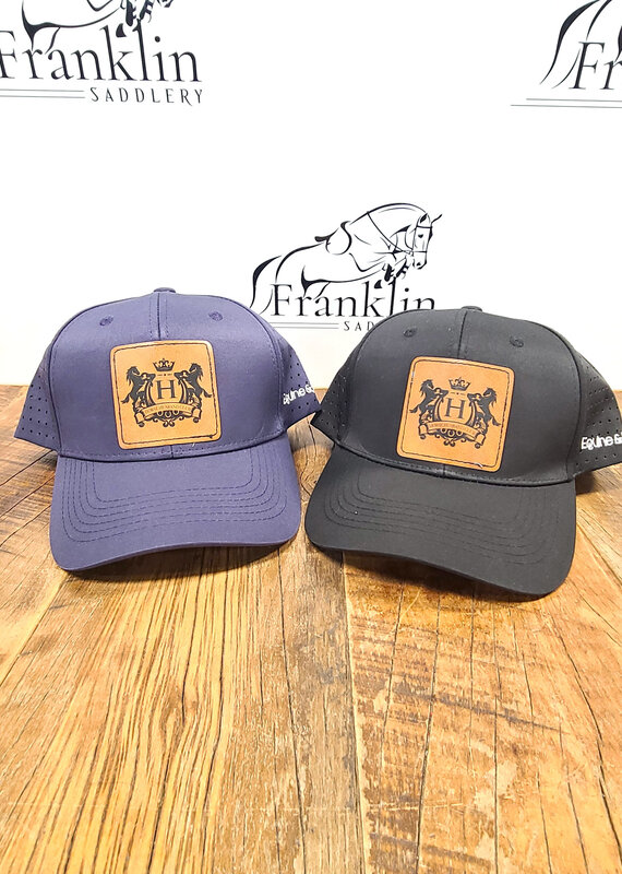 Equine & Design Horse Husband Perforated Trucker Hat with Patch