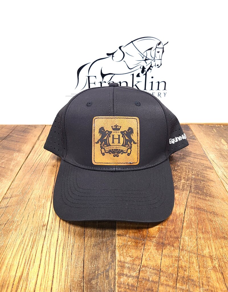 Equine & Design Horse Husband Perforated Trucker Hat with Patch