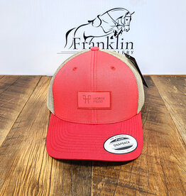 Horse Pilot Horse Pilot Trucker Hat Rose Coral