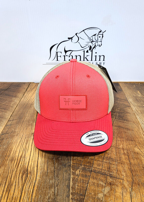 Horse Pilot Horse Pilot Trucker Hat Rose Coral
