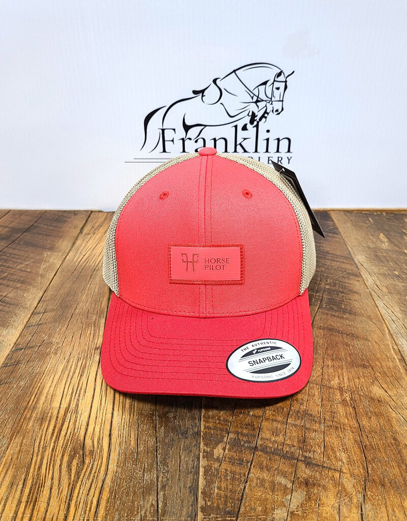 Horse Pilot Horse Pilot Trucker Hat Rose Coral