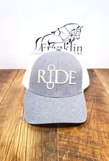 Westrian Westrian RIDE Equestrian Snaffle Bit Cap Cream/Grey