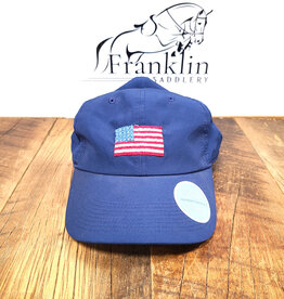 Smathers & Branson Smathers & Branson American Flag Performance Hat Navy