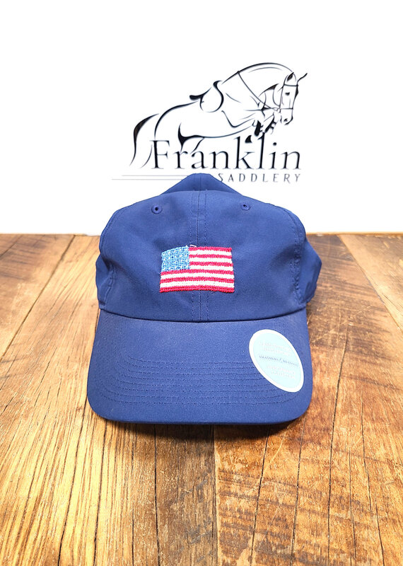 Smathers & Branson Smathers & Branson American Flag Performance Hat Navy