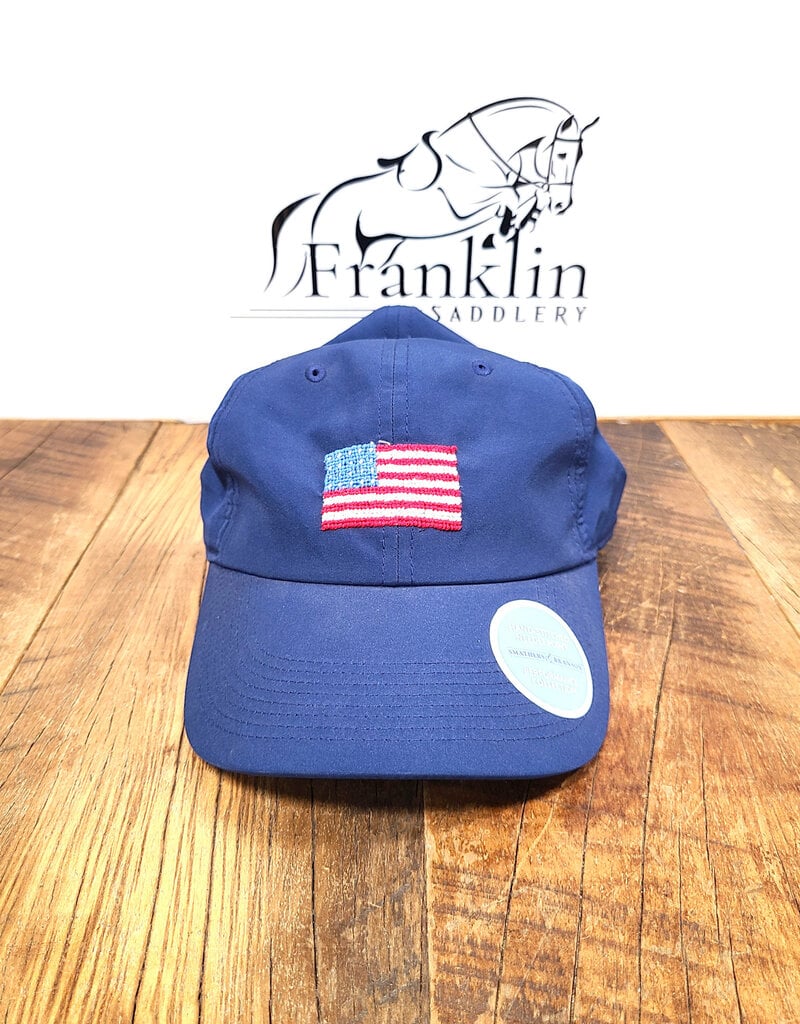 Smathers & Branson Smathers & Branson American Flag Performance Hat Navy