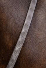 LeMieux LeMieux Magna Grip Rubber Reins Brown/Silver