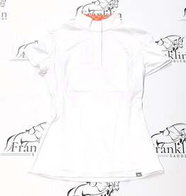 RJ Classics RJ Classics Women's Brynn SS Show Shirt Coral Bits White