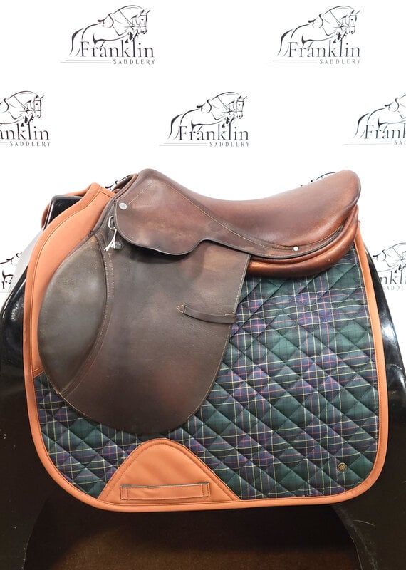 Hermes Jumping Saddle 17.5" Seat Consignment #922