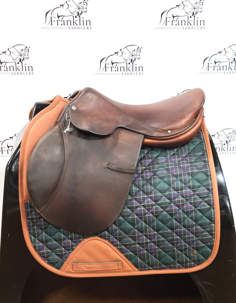 Hermes Jumping Saddle 17.5" Seat Consignment #922