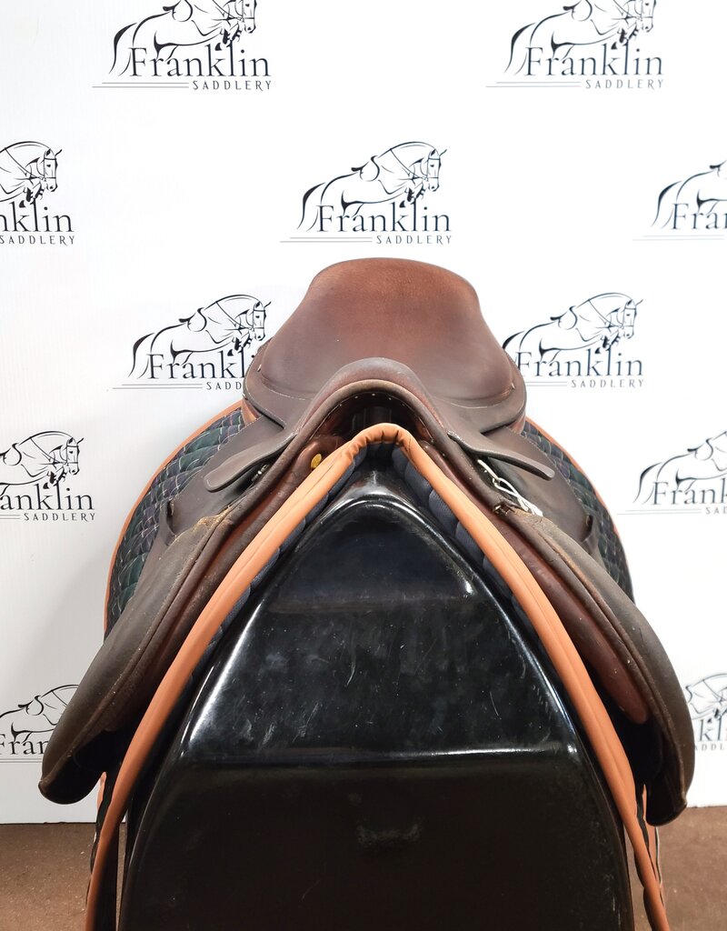Hermes Jumping Saddle 17.5" Seat Consignment #922