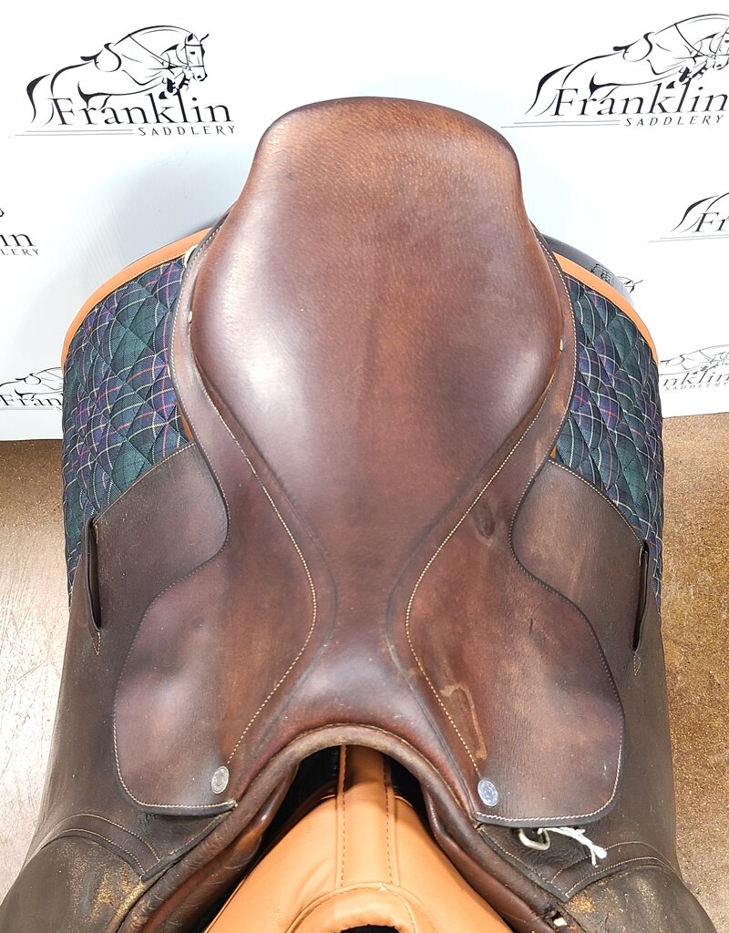Hermes Jumping Saddle 17.5" Seat Consignment #922