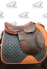 Hermes Jumping Saddle 17.5" Seat Consignment #922