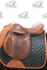 Pessoa Jumping Saddle 17" Seat Consignment #926