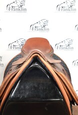 Pessoa Jumping Saddle 17" Seat Consignment #926