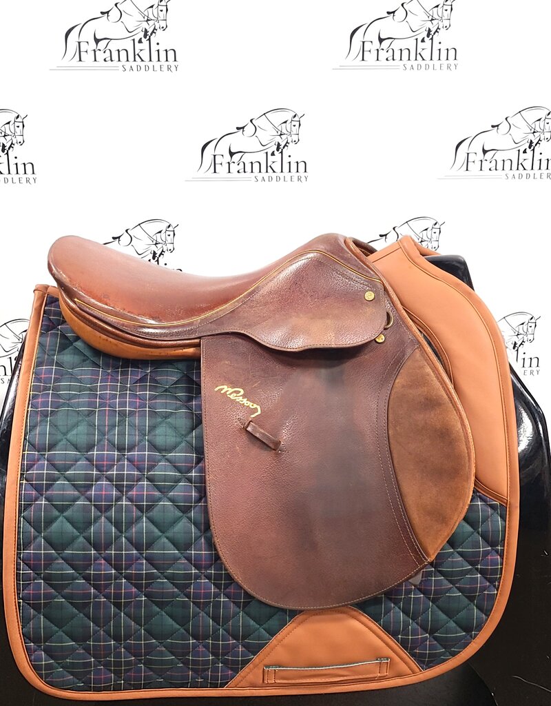 Pessoa Jumping Saddle 17" Seat Consignment #926