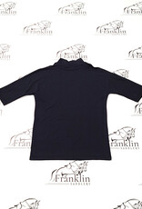 The Tailored Sportsman The Tailored Sportsman Mock Neck Short Sleeve Sun Shirt Black