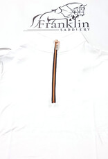 The Tailored Sportsman The Tailored Sportsman Ladies Short Sleeve Sun Shirt White/Black/Rose Gold