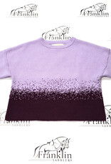 Hannah Childs Lifestyle Hannah Childs Wren Ombre Crew Neck Sweater Plum Wine