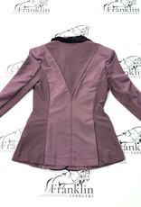 Hannah Childs Lifestyle Hannah Childs Classica Mesh Piped Show Coat Plum Wine