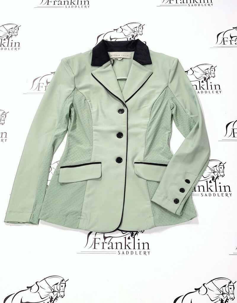 Hannah Childs Lifestyle Hannah Childs Classica Mesh Piped Show Coat Matcha