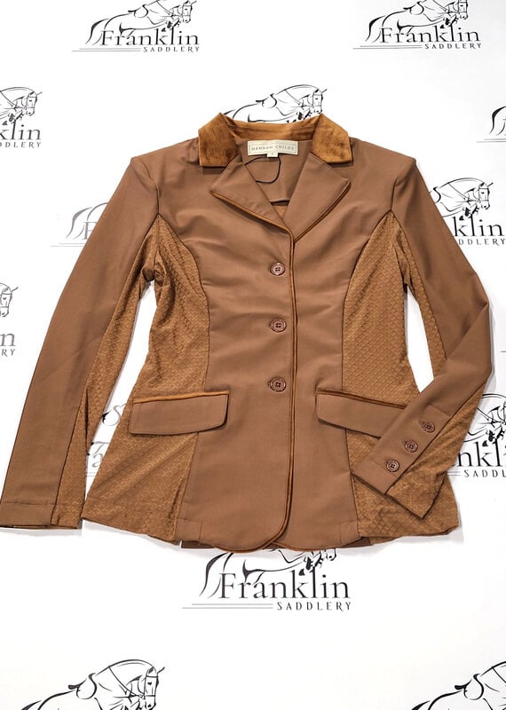Hannah Childs Lifestyle Hannah Childs Classica Mesh Piped Show Coat Cacao