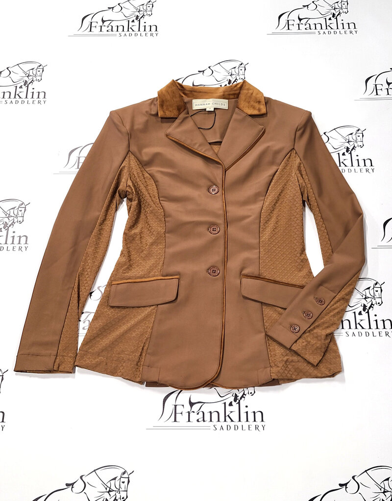 Hannah Childs Lifestyle Hannah Childs Classica Mesh Piped Show Coat Cacao