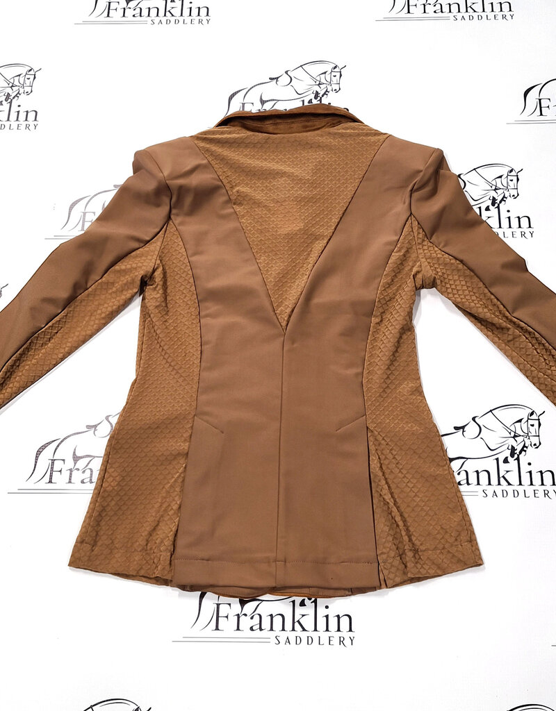 Hannah Childs Lifestyle Hannah Childs Classica Mesh Piped Show Coat Cacao