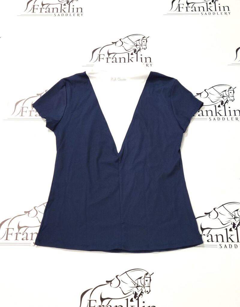 RJ Classics RJ Classics Celeste Jr SS Show Shirt Navy
