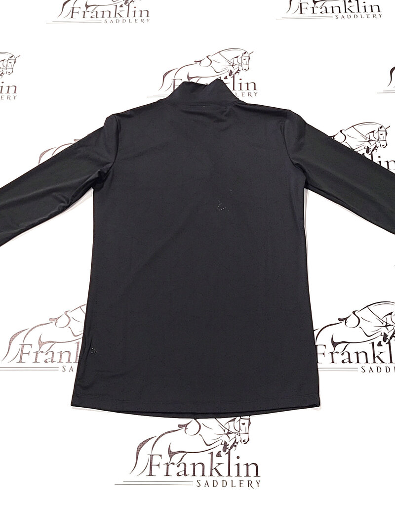 Hannah Childs Lifestyle Hannah Childs Farrah Star Turtleneck Training Top Pitch Black