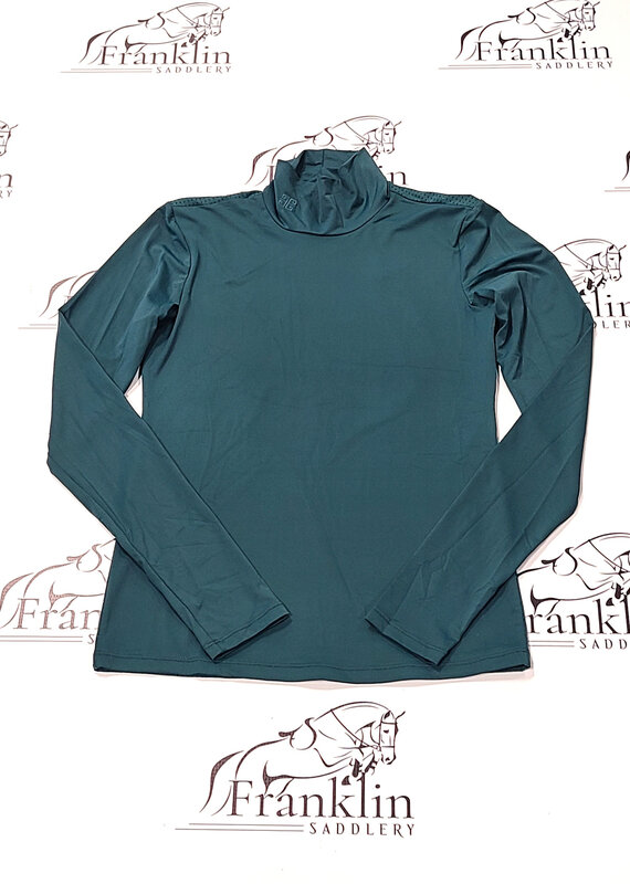 Euphoric Equestrian Euphoric Equestrian Ladies Otto Long Sleeve Turtleneck Dark Emerald
