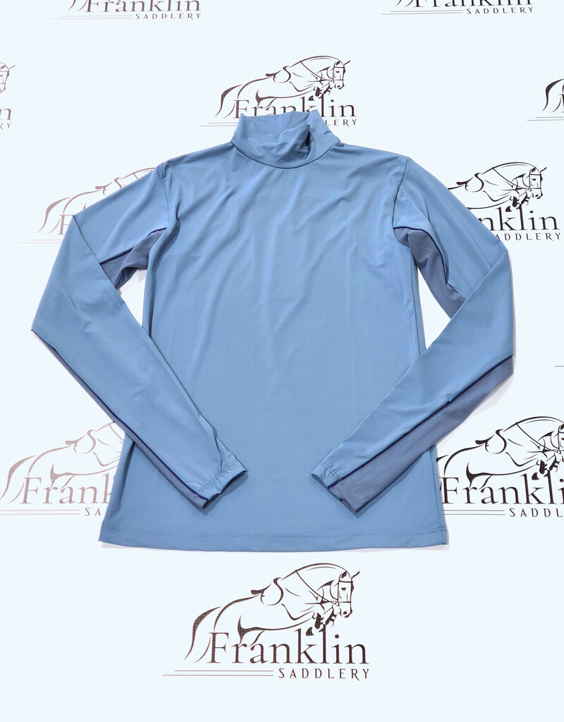 Euphoric Equestrian Euphoric Equestrian Clara Turtleneck Jean/Blueberry