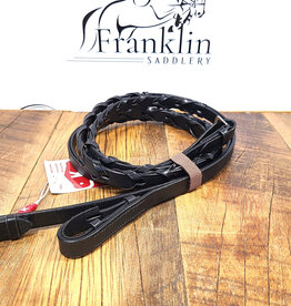 Kincade Kincade Laced Reins Black Full 54"