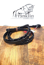 Kincade Kincade Laced Reins Black Full 54"