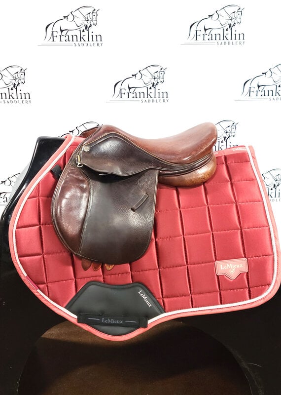 Pessoa Rodrigo Pony Jumping Saddle 14" Seat Consignment #927