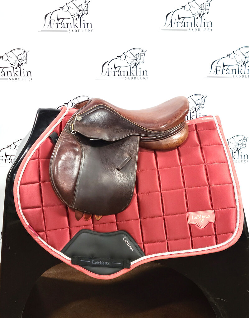 Pessoa Rodrigo Pony Jumping Saddle 14" Seat Consignment #927